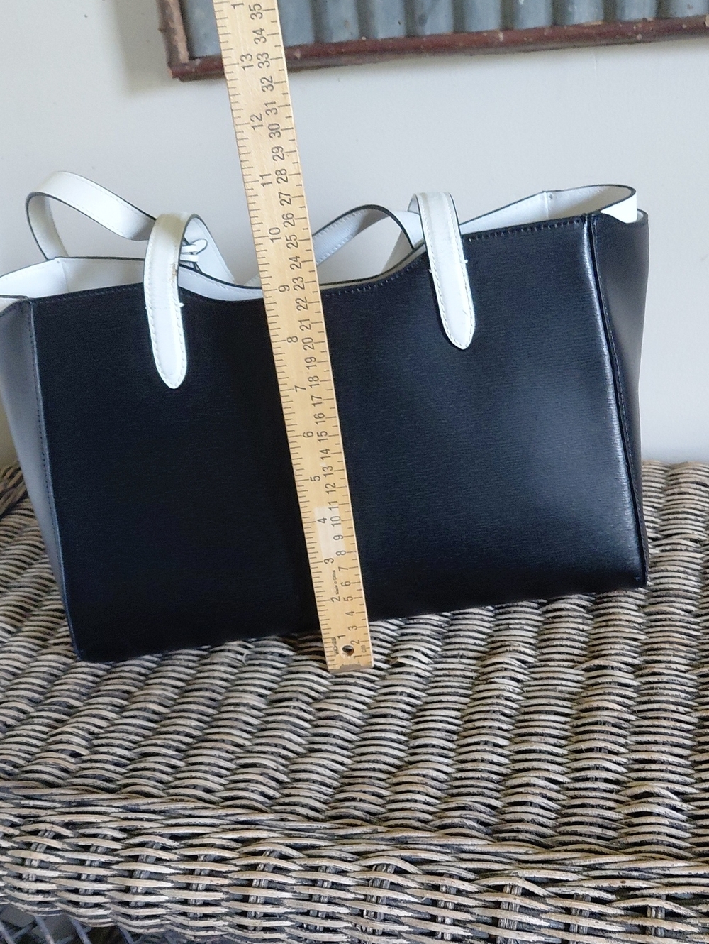 Lauren Ralph Lauren Colorblock Tote With Matching Pouch - Picture 5 of 16